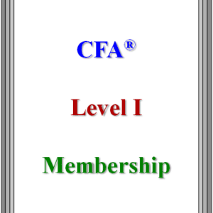 CFA® Level I Membership